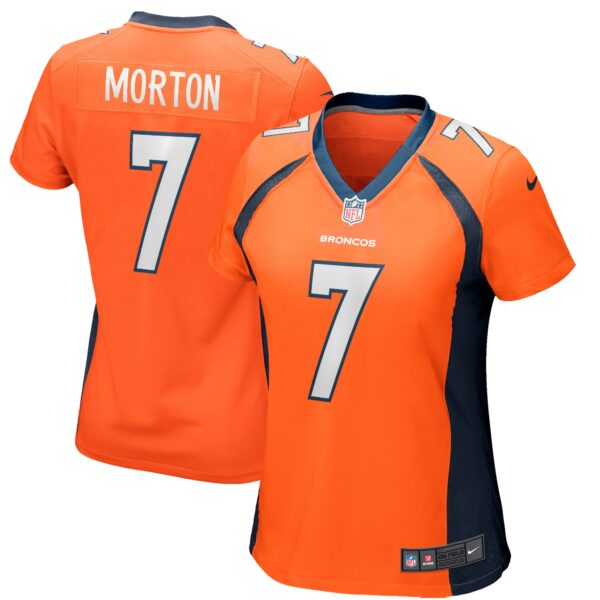 Women’s Denver Broncos Craig Morton Nike Orange Game Retired Player Jersey