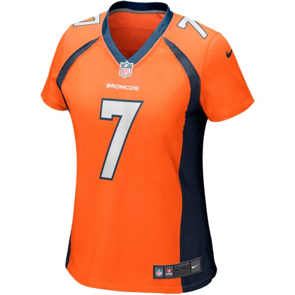 Women’s Denver Broncos Craig Morton Nike Orange Game Retired Player Jersey