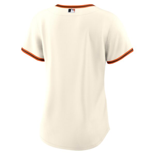 Women’s San Francisco Giants Nike Cream Home Blank Replica Jersey