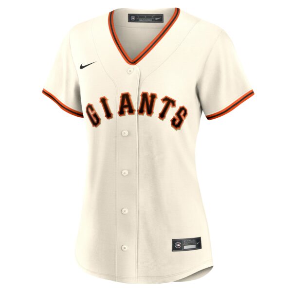 Women’s San Francisco Giants Nike Cream Home Replica Team Jersey