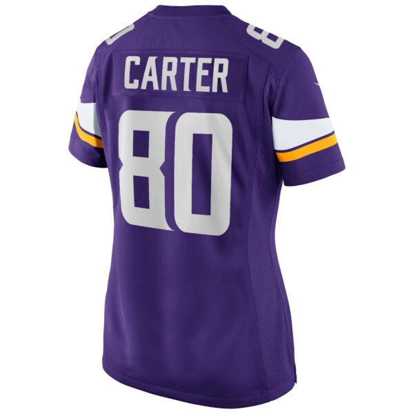 Women’s Minnesota Vikings Cris Carter Nike Purple Game Retired Player Jersey