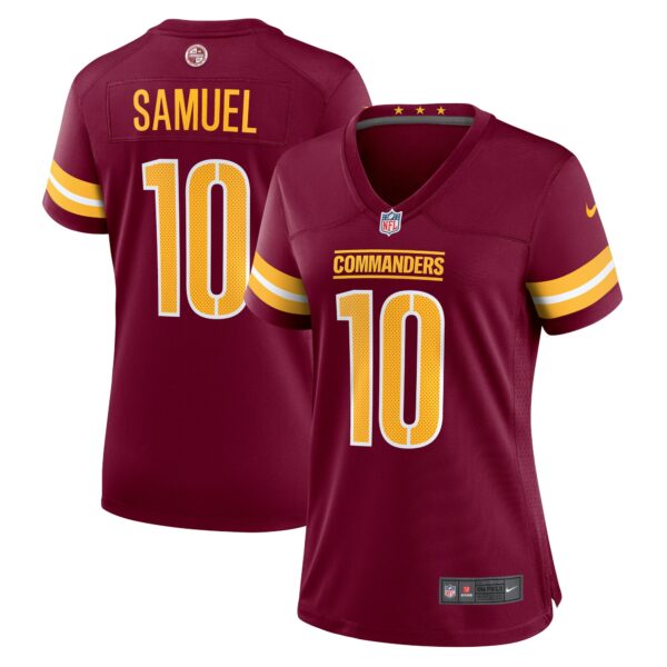 Women’s Washington Commanders Curtis Samuel Nike Burgundy Player Jersey