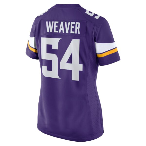 Women’s Minnesota Vikings Curtis Weaver Nike Purple Home Game Jersey