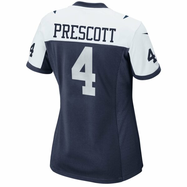 Women’s Dallas Cowboys Dak Prescott Nike Navy Alternate Game Team Jersey