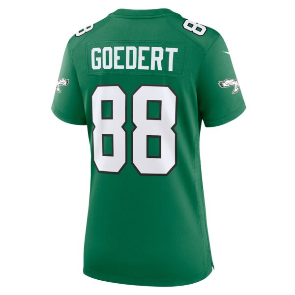 Women’s Philadelphia Eagles Dallas Goedert Nike Kelly Green Alternate Game Jersey