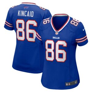 Women's Buffalo Bills Dalton Kincaid Nike Royal Home Game Jersey