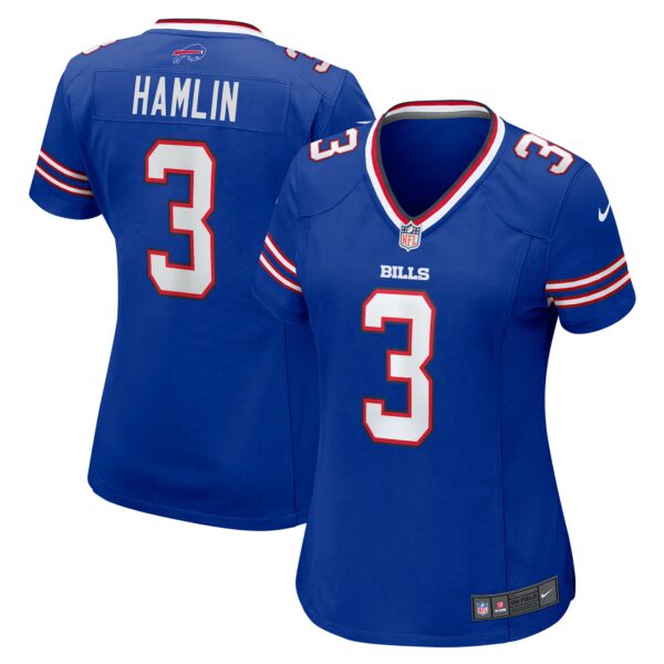 Women’s Buffalo Bills Damar Hamlin Nike Royal Game Jersey