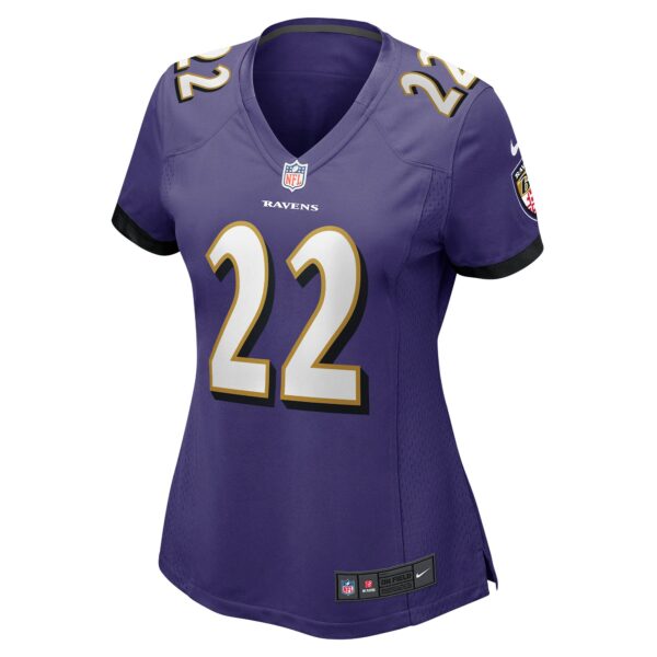 Women’s Baltimore Ravens Damarion Williams Nike Purple Player Game Jersey