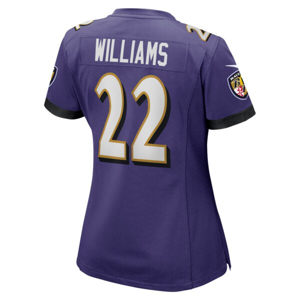 Women’s Baltimore Ravens Damarion Williams Nike Purple Player Game Jersey