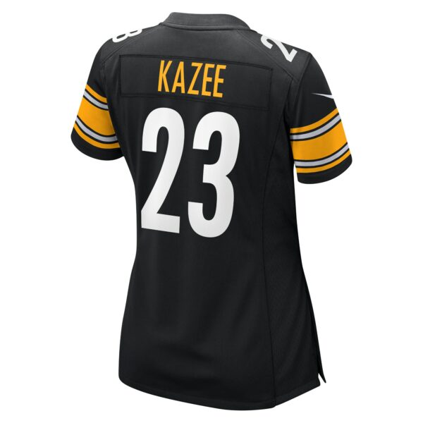 Women’s Pittsburgh Steelers Damontae Kazee Nike Black Game Jersey