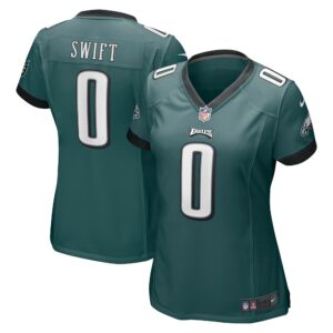 Women's Philadelphia Eagles D'Andre Swift Nike Green Player Jersey