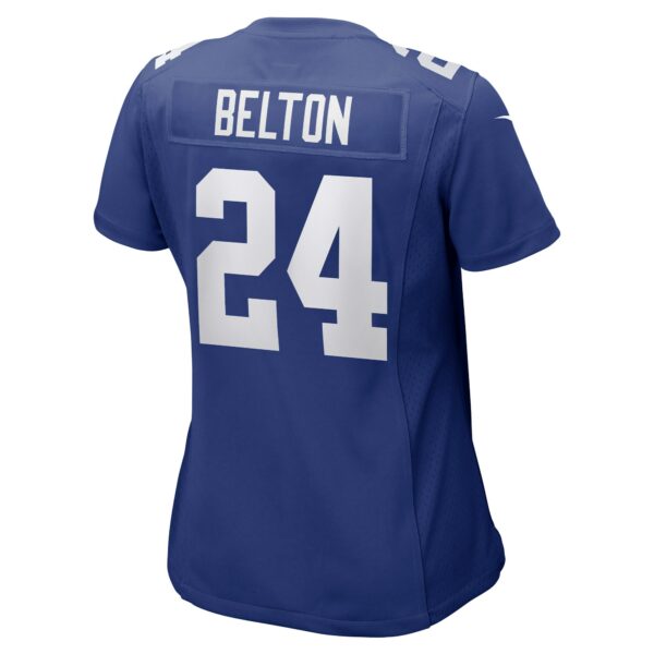 Women’s New York Giants Dane Belton Nike Royal Game Player Jersey