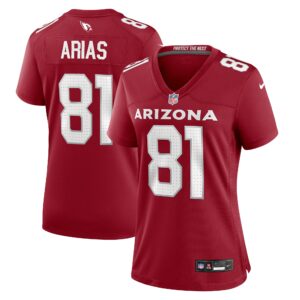 Women's Arizona Cardinals Daniel Arias Nike Cardinal Team Game Jersey