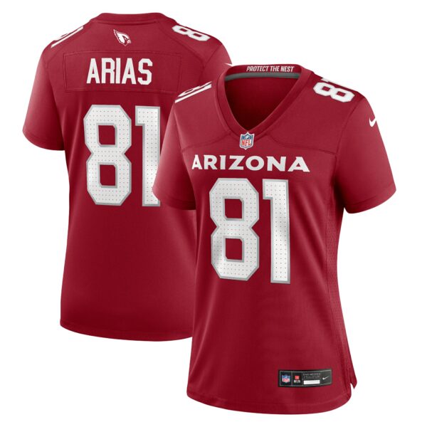 Women’s Arizona Cardinals Daniel Arias Nike Cardinal Team Game Jersey