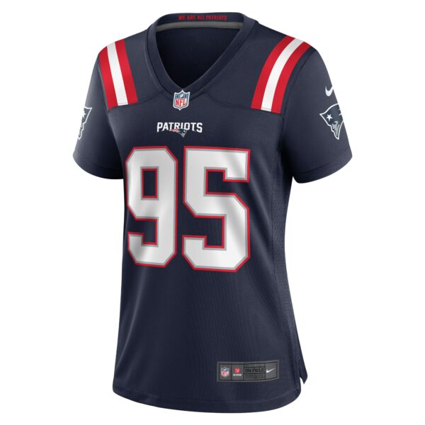 Women’s New England Patriots Daniel Ekuale Nike Navy Game Player Jersey