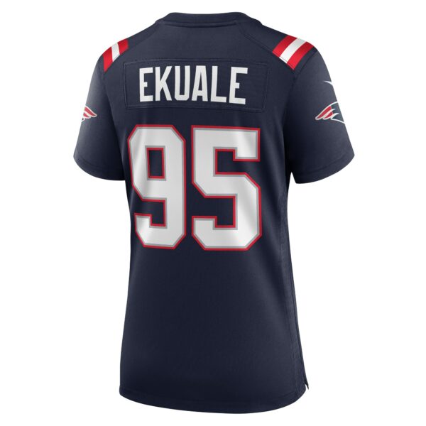 Women’s New England Patriots Daniel Ekuale Nike Navy Game Player Jersey