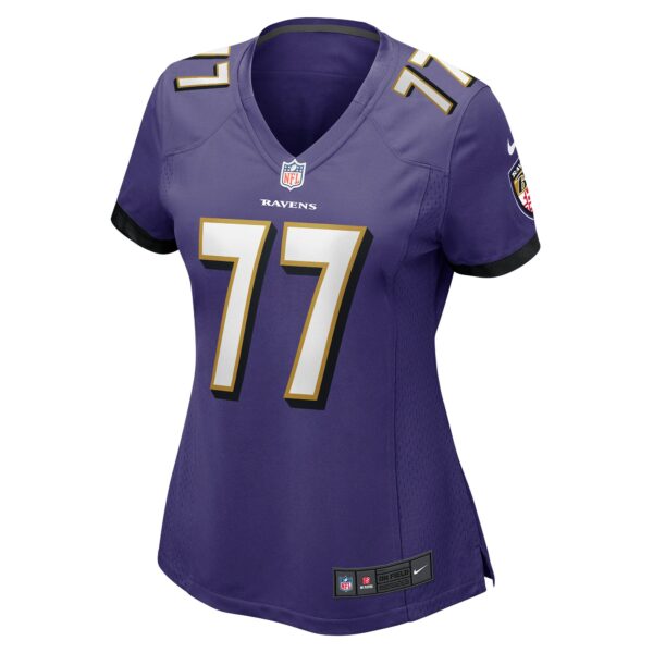 Women’s Baltimore Ravens Daniel Faalele Nike Purple Player Game Jersey