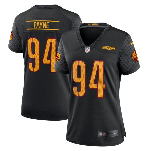 Women’s Washington Commanders Da’Ron Payne Nike Black Alternate Game Jersey