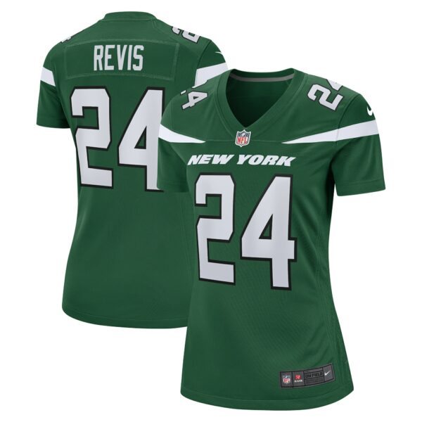 Women’s New York Jets Darrelle Revis Nike Gotham Green Retired Player Game Jersey