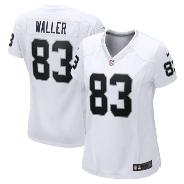 Women’s Las Vegas Raiders Darren Waller Nike White Player Jersey