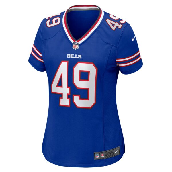 Women’s Buffalo Bills DaShaun White Nike Royal Team Game Jersey