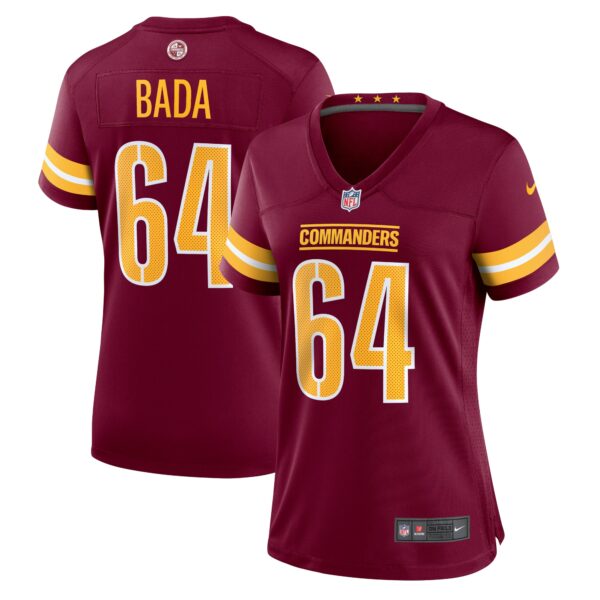 Women’s Washington Commanders David Bada Nike Burgundy Game Jersey