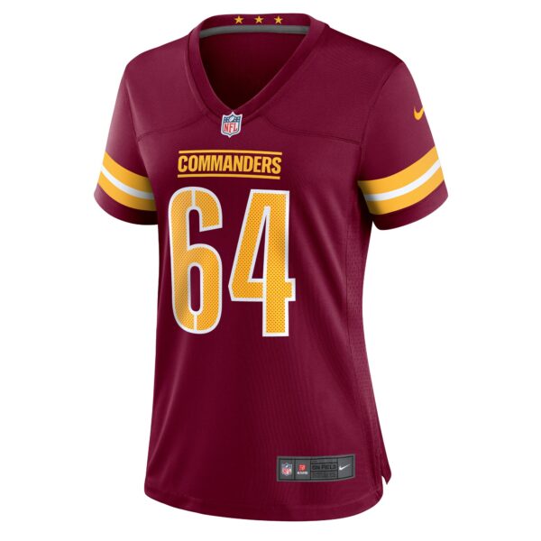 Women’s Washington Commanders David Bada Nike Burgundy Game Jersey