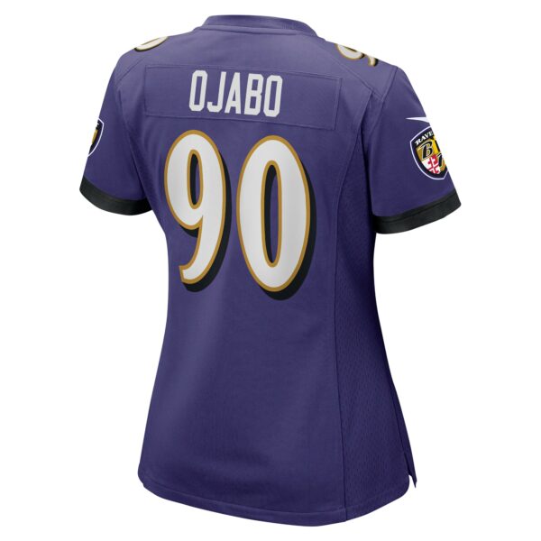 Women’s Baltimore Ravens David Ojabo Nike Purple Game Player Jersey