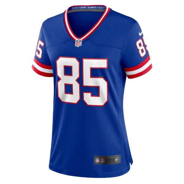 Women’s New York Giants David Tyree Nike Royal Classic Retired Player Game Jersey