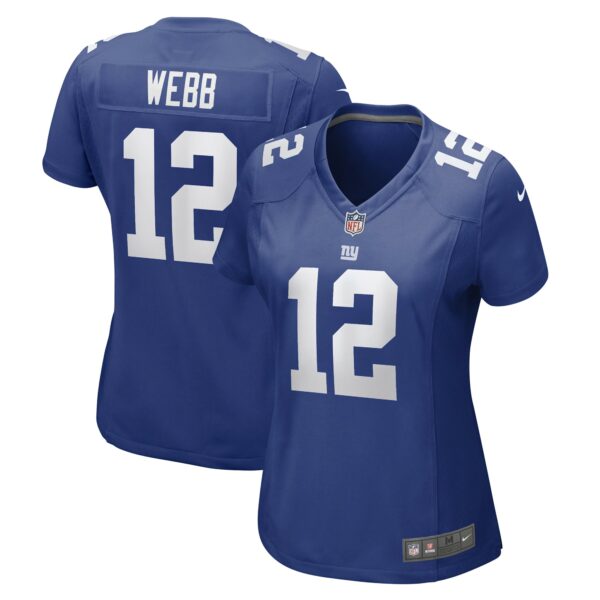 Women’s New York Giants Davis Webb Nike Royal Game Player Jersey