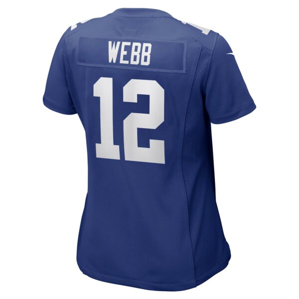 Women’s New York Giants Davis Webb Nike Royal Game Player Jersey