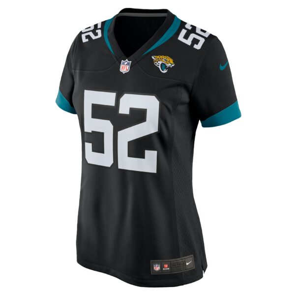 Women’s Jacksonville Jaguars DaVon Hamilton Nike Black Game Jersey