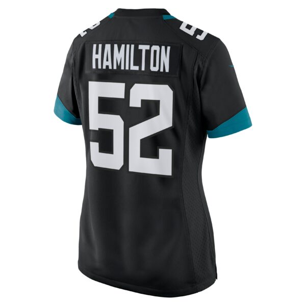 Women’s Jacksonville Jaguars DaVon Hamilton Nike Black Game Jersey