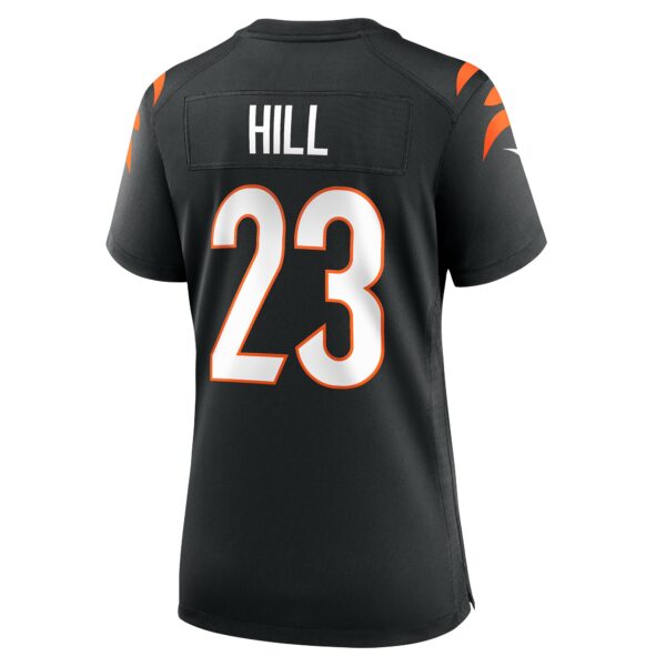 Women’s Cincinnati Bengals Daxton Hill Nike Black Player Game Jersey