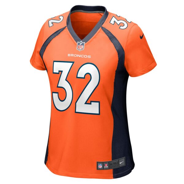 Women’s Denver Broncos Delarrin Turner-Yell Nike Orange Game Player Jersey