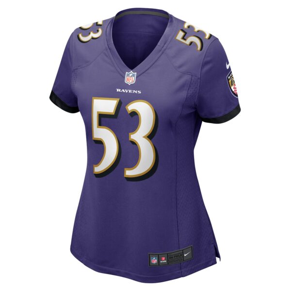 Women’s Baltimore Ravens Del’Shawn Phillips Nike Purple Game Player Jersey