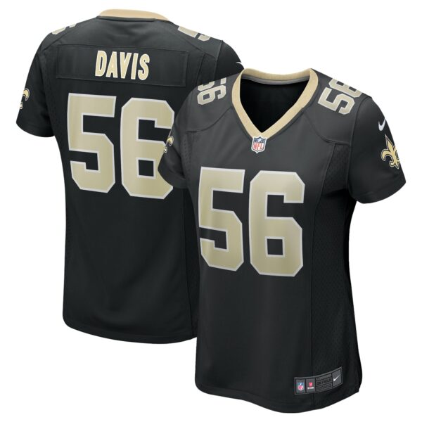 Women’s Nike Demario Davis Black New Orleans Saints Game Jersey