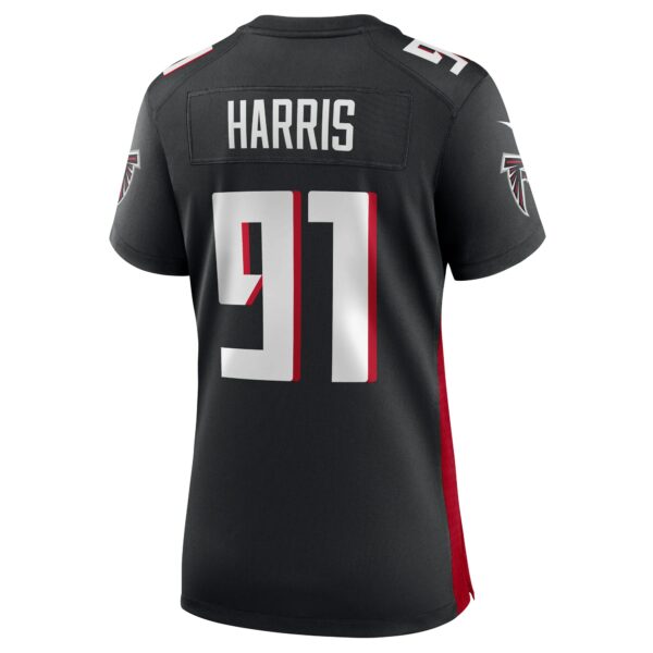 Women’s Atlanta Falcons Demone Harris Nike Black Game Jersey