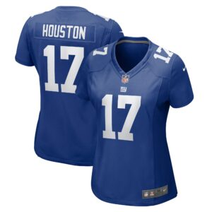 Women's New York Giants Dennis Houston Nike Royal Team Game Jersey