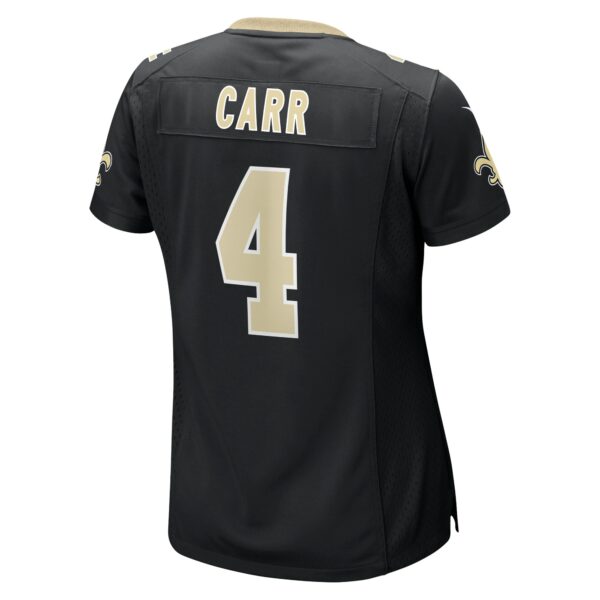 Women’s New Orleans Saints Derek Carr Nike Black Game Jersey