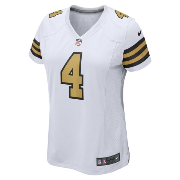 Women’s New Orleans Saints Derek Carr Nike White Alternate Game Jersey