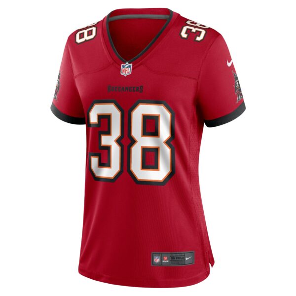 Women’s Tampa Bay Buccaneers Derrek Pitts Nike Red Game Jersey