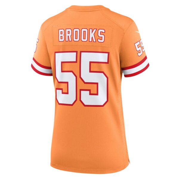 Women’s Tampa Bay Buccaneers Derrick Brooks Nike Orange Throwback Game Jersey