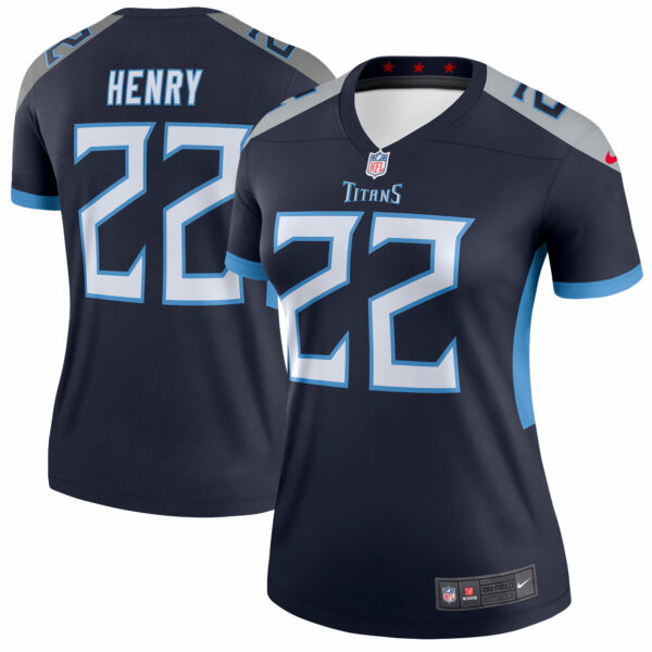 Women’s Tennessee Titans Derrick Henry Nike Navy New Legend Jersey