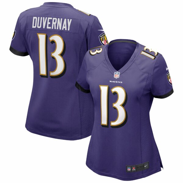 Women’s Baltimore Ravens Devin Duvernay Nike Purple Game Jersey