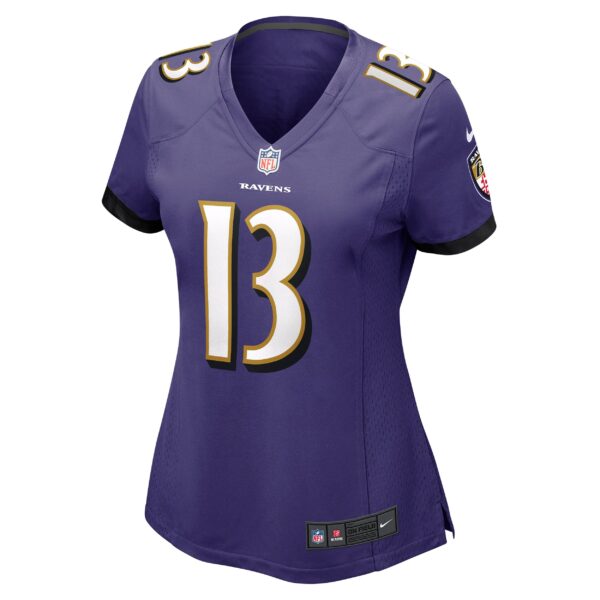 Women’s Baltimore Ravens Devin Duvernay Nike Purple Game Jersey