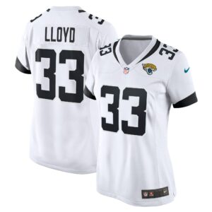 Women's Jacksonville Jaguars Devin Lloyd Nike White Away Game Player Jersey