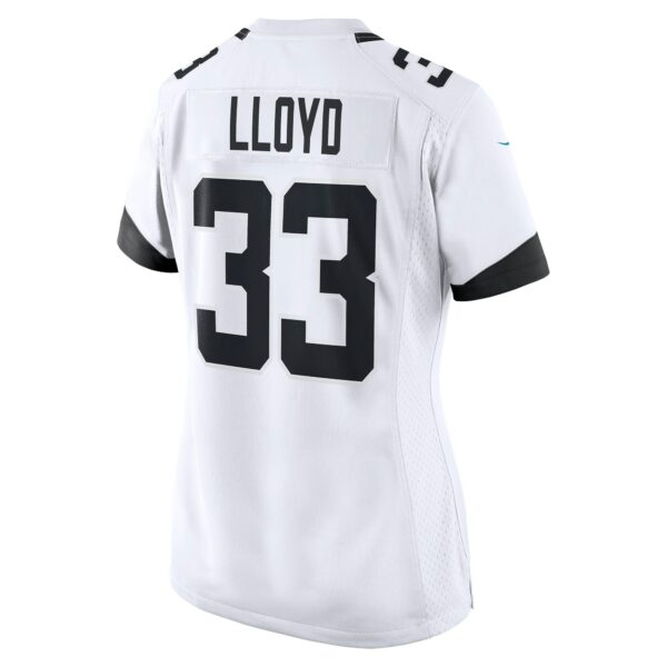 Women’s Jacksonville Jaguars Devin Lloyd Nike White Away Game Player Jersey