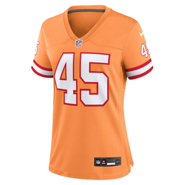 Women’s Tampa Bay Buccaneers Devin White Nike Orange Player Jersey