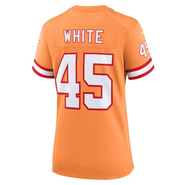 Women’s Tampa Bay Buccaneers Devin White Nike Orange Player Jersey